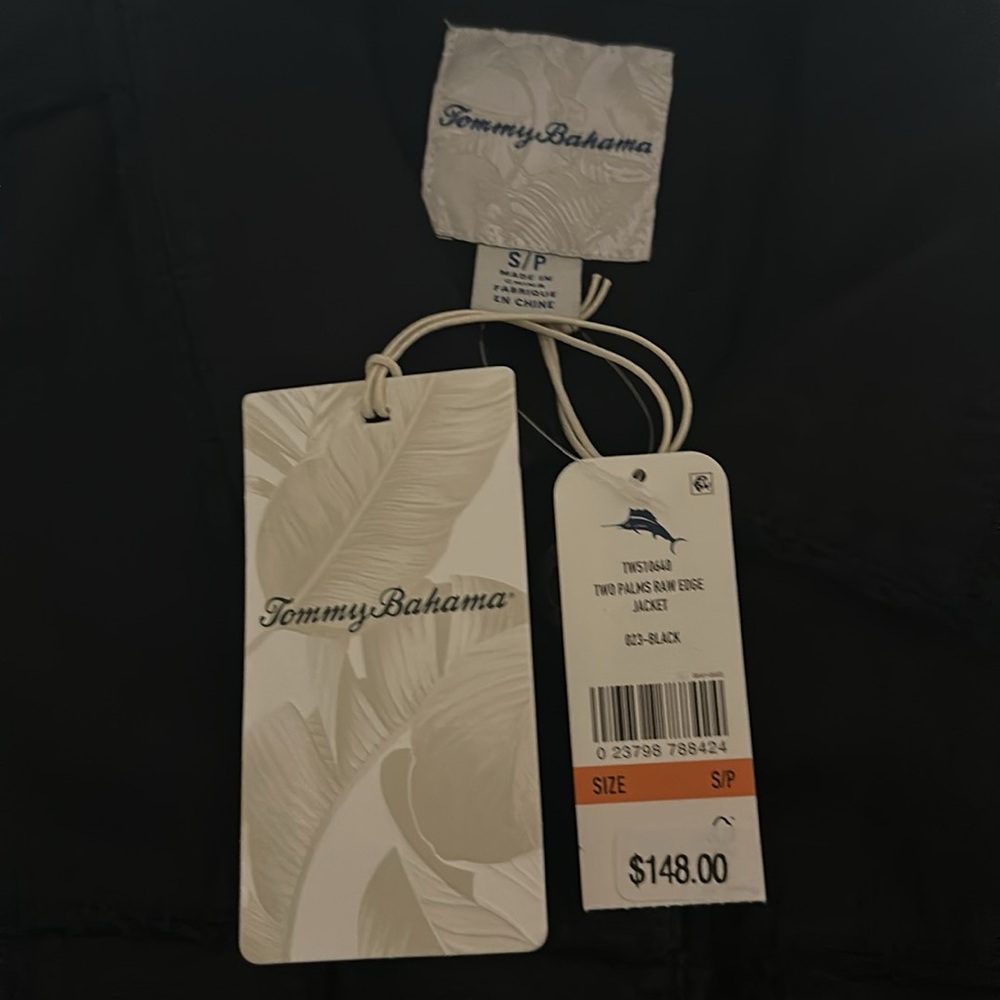 Tommy Bahama Two Palm Raw Edge Point Collar Jacket - Picture 15 of 16